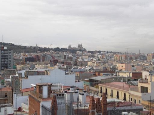 uitzichtover een ander deel van Barcelona